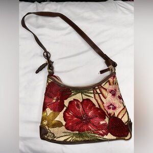 Frankie & Johnnie Floral Beaded sequence purse​